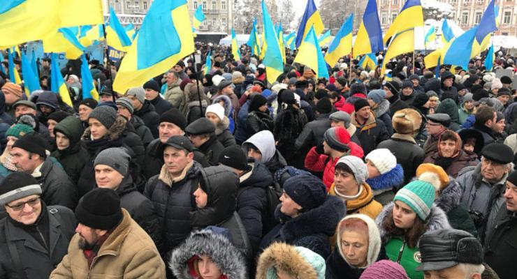 Объединительный собор:  Что происходит в центре Киева