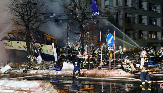 В Японии взорвался ресторан: более 40 пострадавших