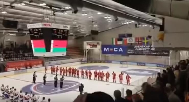 На турнире в Норвегии гимн Беларуси перепутали с хитом ВИА Песняры