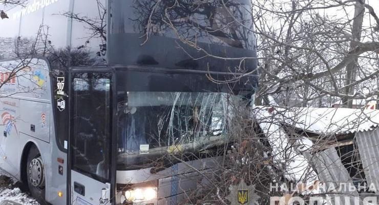 В Винницкой области столкнулись автобусы