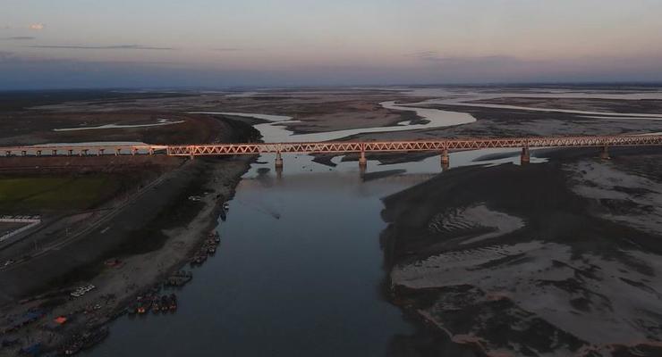 В Индии открыли наибольший в стране мост