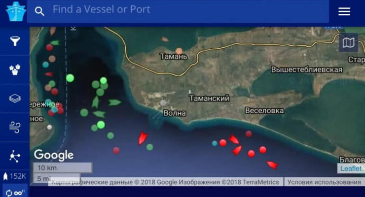 В Черном море на мель село судно, которое незаконно заходило в Крым - МинВОТ
