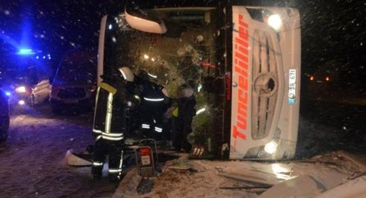 ДТП с автобусами в Турции: три жертвы, 55 пострадавших