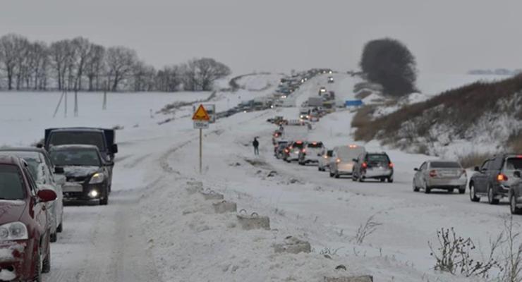 Дороги в Полтавской области очистили от снега - ГСЧС