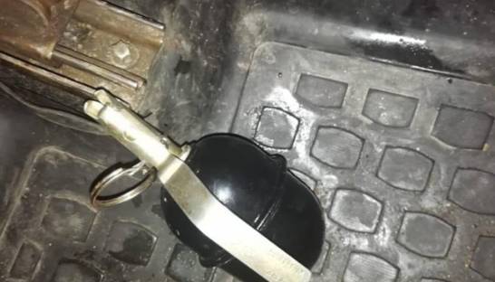 В Белой Церкви любовник бросил гранату в такси мужу своей возлюбленной