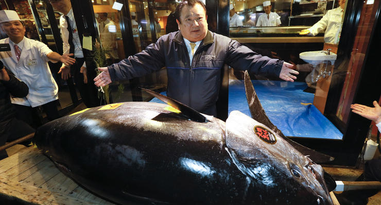На аукционе в Токио продали тунца за рекордные $3,1 млн