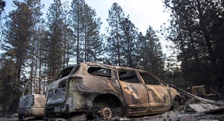 Трамп запретил давать Калифорнии деньги на борьбу с пожарами
