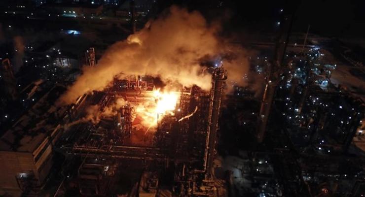 Пожар на химзаводе в Калуше потушили