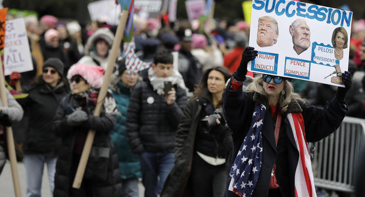В Нью-Йорке проходит Марш женщин