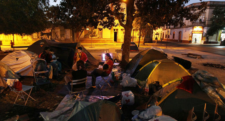 Последствия землетрясения в Чили: 200 тыс людей без света