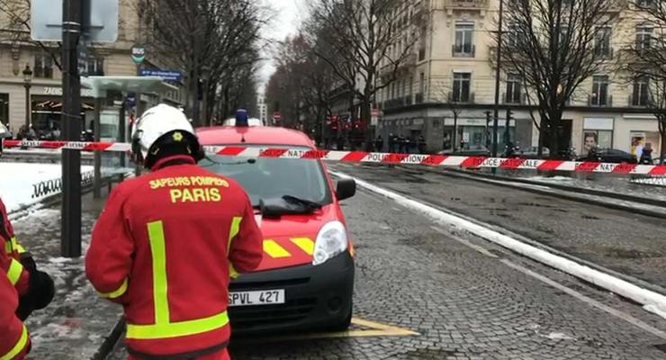 В Париже ограбили банк у резиденции президента