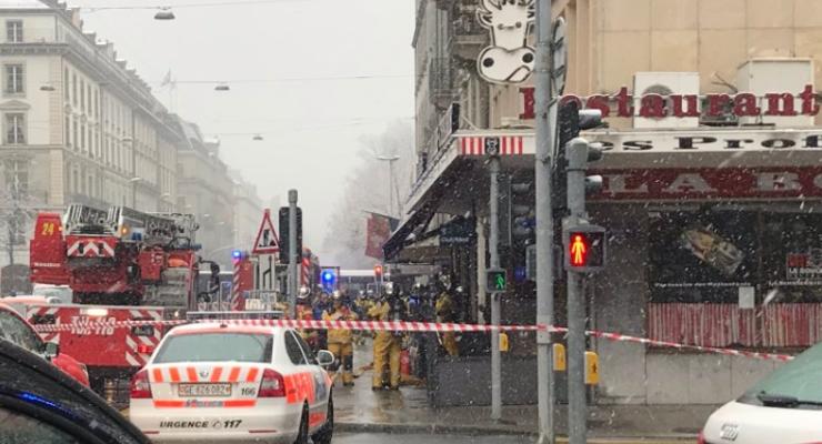 В ресторане Женевы произошел взрыв