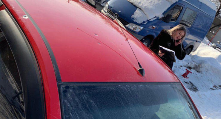 В Днепре обстреляли авто главы местного совета адвокатов