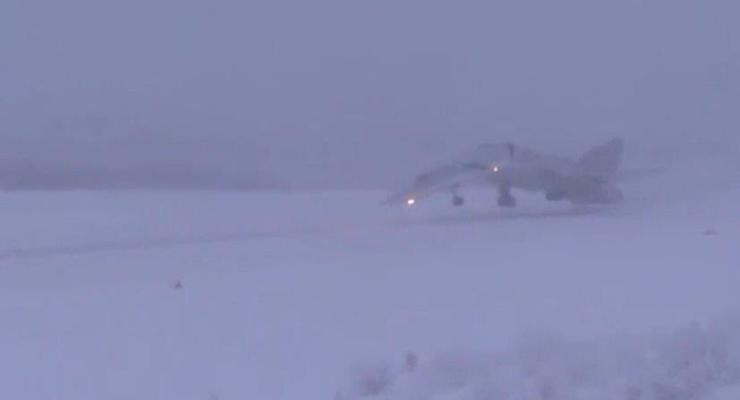 Появилось видео катастрофы Ту-22М3 в России