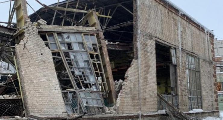 На заводе в "ДНР" рухнули стены