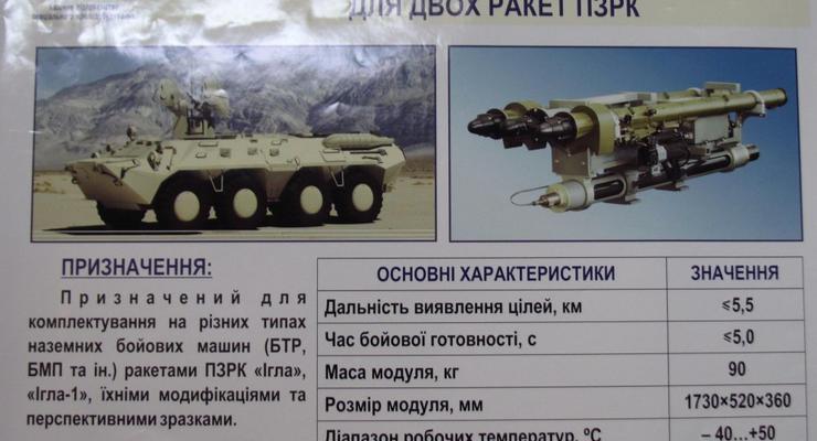 В Украине создали боевой модуль для мобильного ЗРК