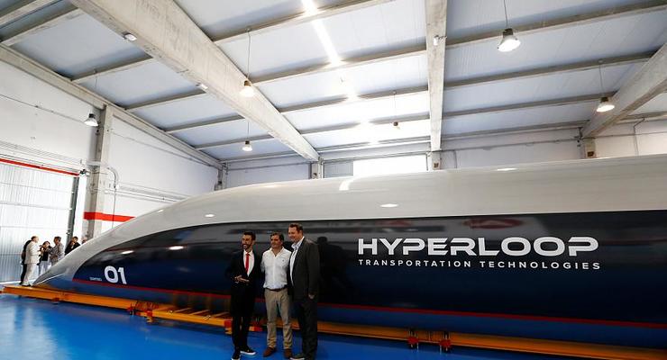 В Украине представили маршруты для Hyperloop