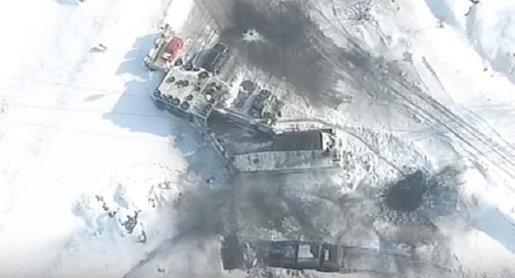 Спецоперация военных на Донбассе попала на видео