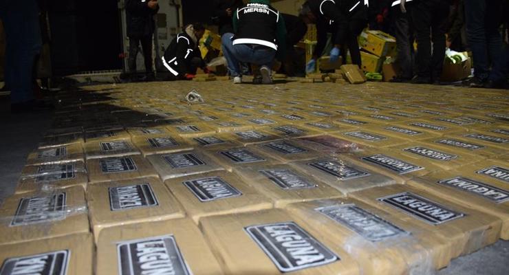 В Турции изъяли более 600 килограммов кокаина