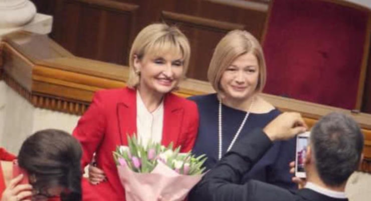 Именинница Луценко выругалась с трибуны Рады, перепутав законопроекты