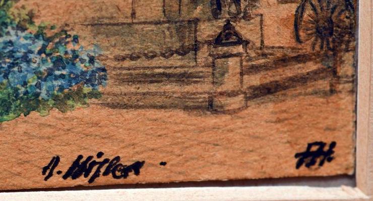 Картины Гитлера не нашли покупателей на аукционе в Нюрнберге