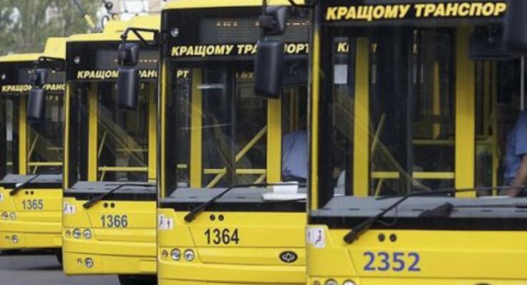 В Киеве продлили движение двух троллейбусов по измененному маршруту