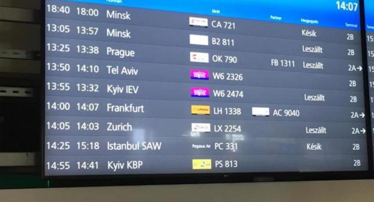 Аэропорты Таллина, Варшавы и Будапешта исправили название Kiev на Kyiv