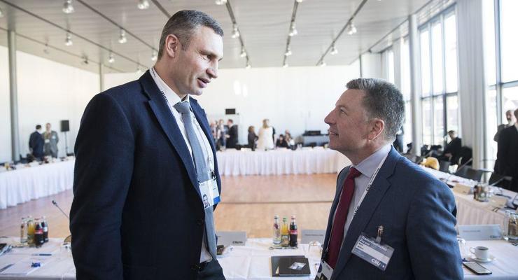 На Мюнхенской конференции Кличко встретился с спецпредставителем Госдепартамента США Волкером