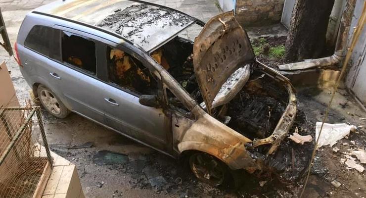 В Одессе краеведу сожгли машину
