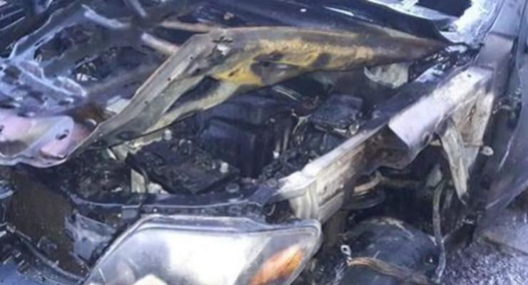 Под Киевом подожгли авто местного депутата от Свободы