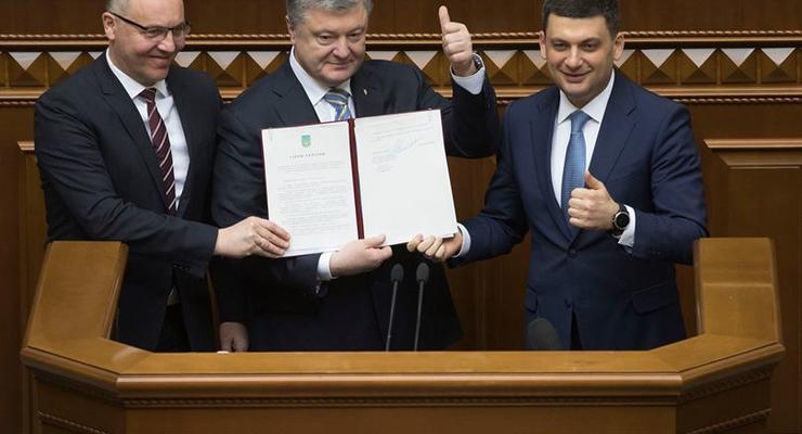 Закон о курсе Украины в ЕС и НАТО вступил в силу