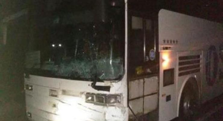Во Львовской области автобус с пассажирами попал в ДТП