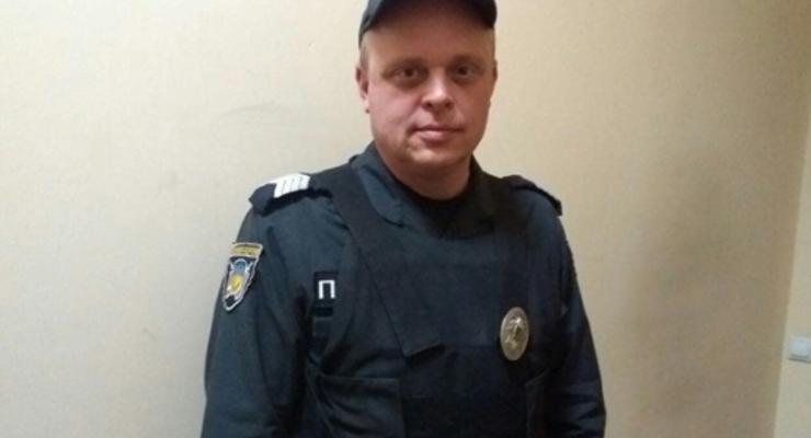 В Харькове полицейский спас пассажиров маршрутки от ДТП