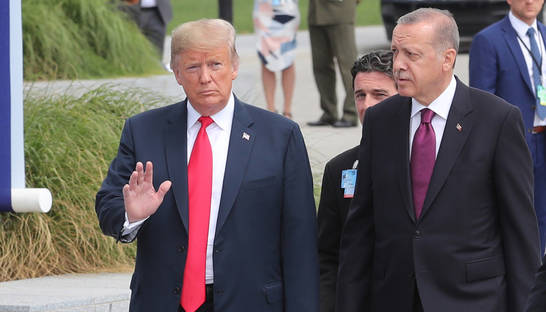 Эрдоган и Трамп обсудили уход США из Сирии