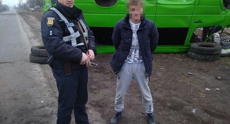 В Одесской области пьяный мужчина угнал маршрутку