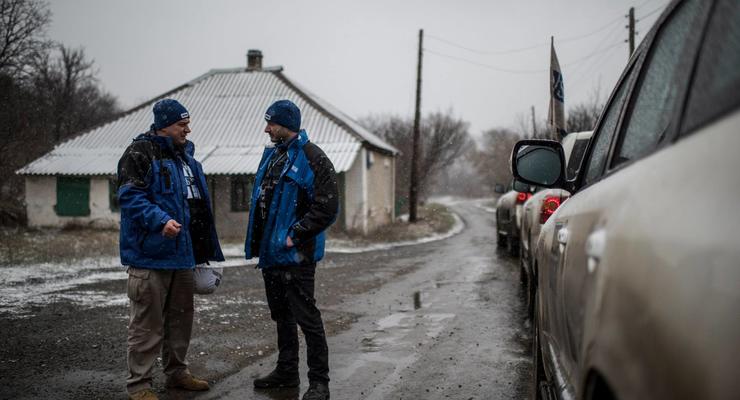 В Луганской области под обстрел попал патруль ОБСЕ и бригада водопроводчиков