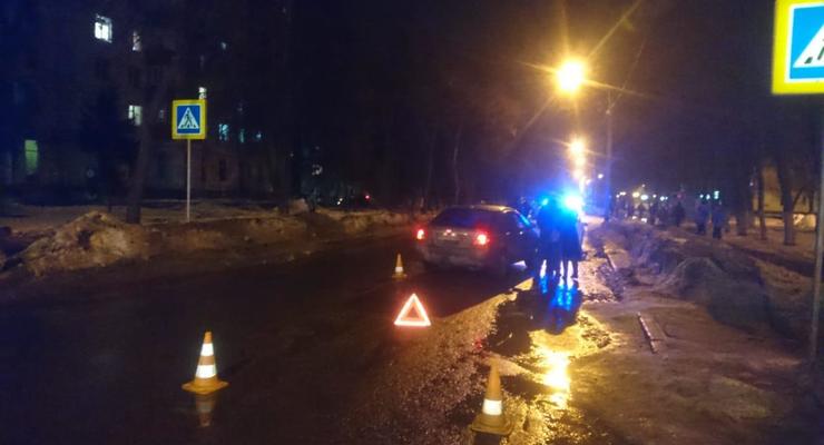 В Харькове иномарка сбила пешехода