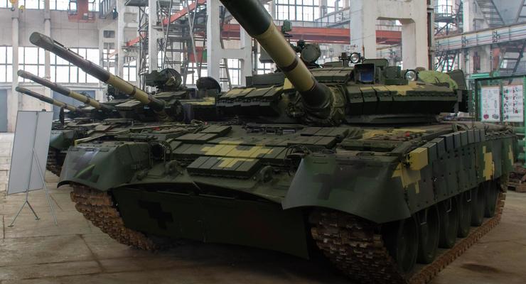 В Украине показали модернизированный танк Т-80
