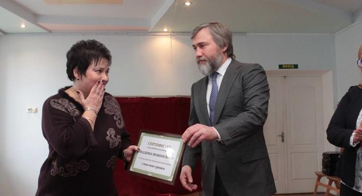 Новинский внес 1 млн грн помощи Институту реабилитации в Одессе