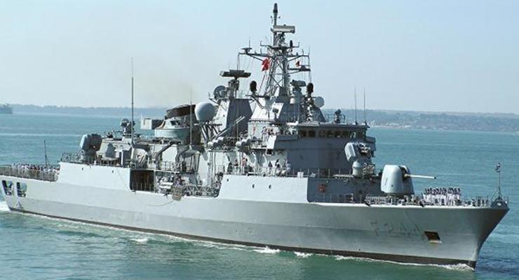 В Одессе на три дня пришвартовались турецкие военные корабли