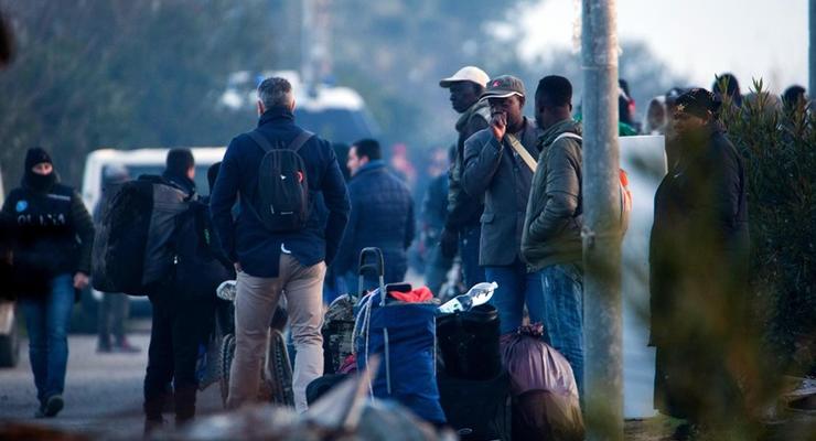 В Италии снесли крупнейший лагерь мигрантов