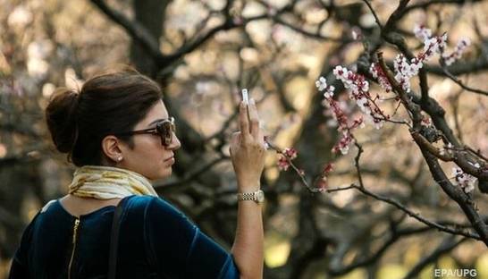 В Киеве 8 марта зафиксировали температурный рекорд