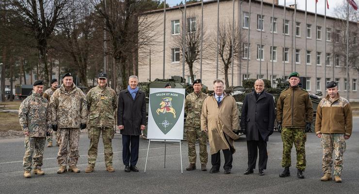 В Латвии открыли штаб Северной дивизии