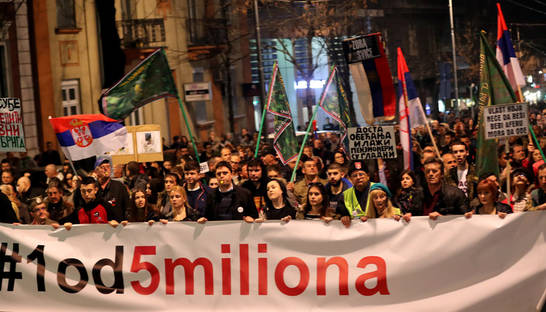 Балканская весна. Что происходит в Сербии