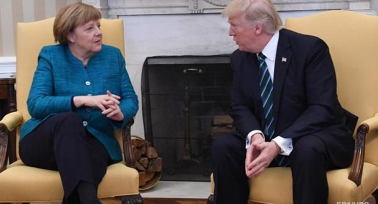 Трамп и Меркель по телефону обсудили тему Украины и НАТО