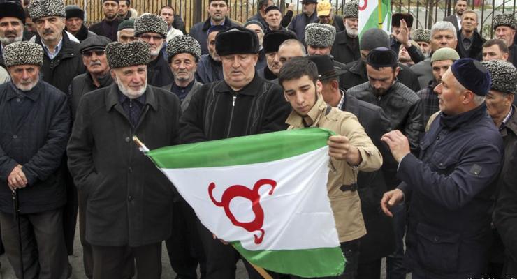 В столице Ингушетии протестуют против изменений в закон о рефендуме