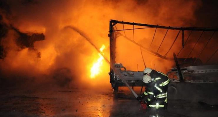 Взрывы в Кропивницком: Всего сгорело 18 авто