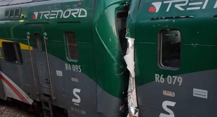 Два поезда столкнулись в Италии: есть пострадавшие