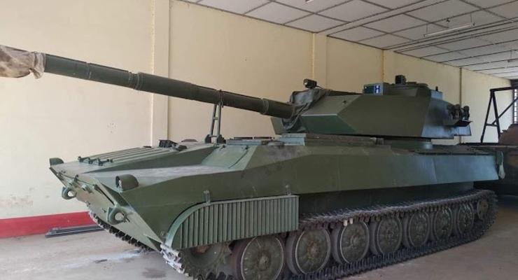 Появилось фото танка Гвоздика, созданного в Мьянме при участии Украины