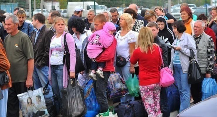 В России подсчитали траты на украинских беженцев